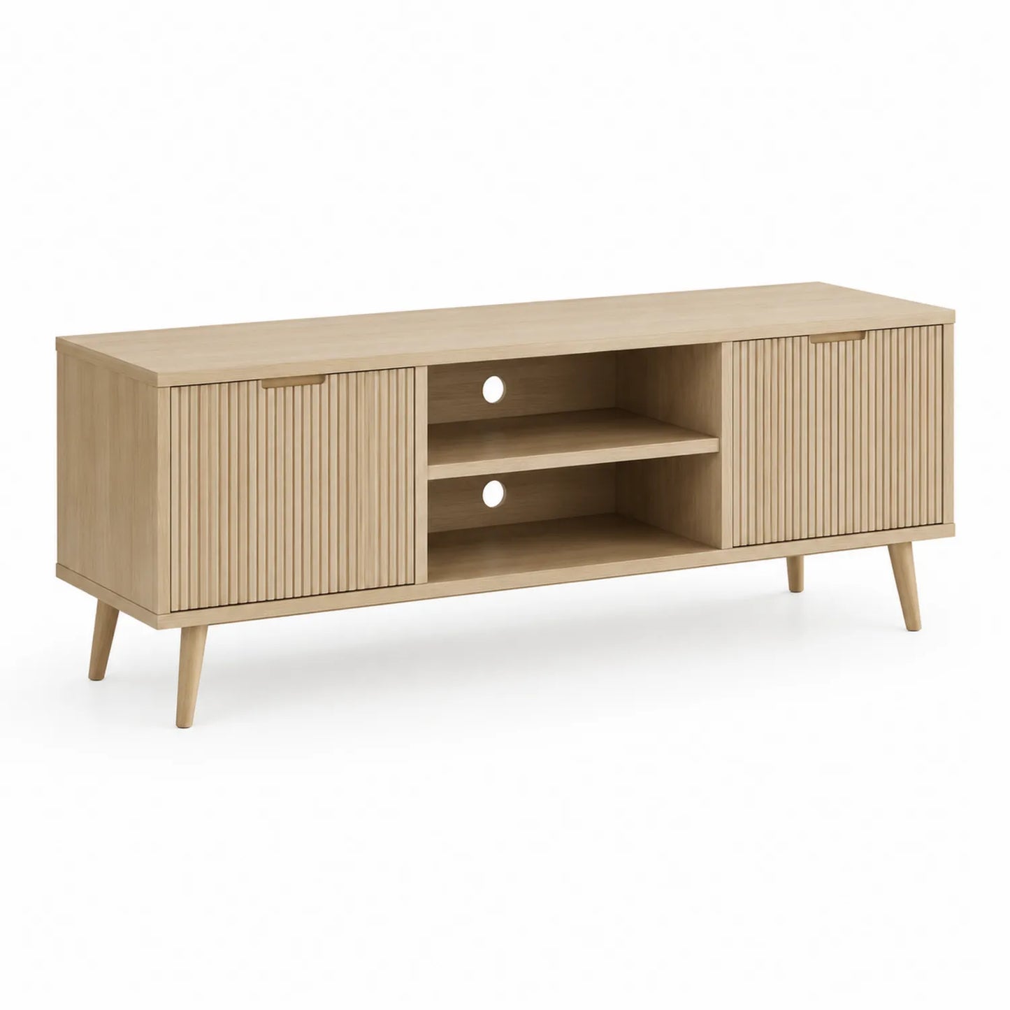 TV-Schrank Eiche Furnier 160cm Holz